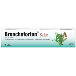 Bronchoforton Erkältungssalbe mit Eukalyptus