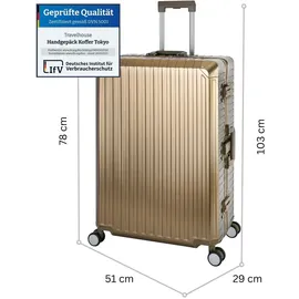 TRAVELHOUSE Tokyo 2-Rollen S Cabin 55 cm / 78 l gold