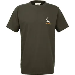 Hubertus T-Shirt Just Hunt It, oliv, XXL