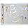 SANTEX 50. Geburtstag weiß gold Tischläufer 5 m x 30 cm Zahl 50