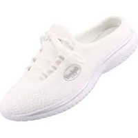 Dockers Sabot in weiss/weiss kombi, Gr. 41 - Weiß