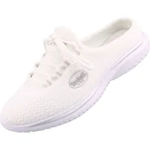 Dockers Sabot in weiss/weiss kombi, Gr. 41 - Weiß