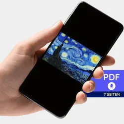 Digitale Bildmappe - Van Gogh "Sternennacht"