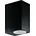 Polux Außenwandleuchte Aluminium Glas 6 7x9 2x15 2xGU10 schwarz