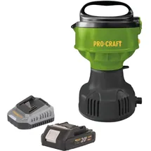 PROCRAFT Akku Schwimmpumpe CPN22bb 20 V 3200 l/h + 1x Akku 2,0 Ah + Ladegerät