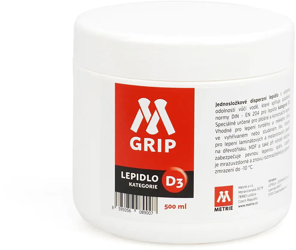 500 ml M-GRIP | D3 Wasserfestes Profi-Holzleim