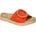 63 745 Damen Pantoletten Freizeit NEU Orange 38