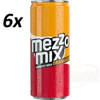 6 x 0,33 l Mezzo Mix Orange Dose inkl. DPG Pfand Einweg