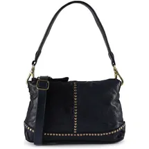 Campomaggi Pamela Schultertasche Leder Blue