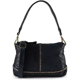 Campomaggi Pamela Schultertasche Leder Blue