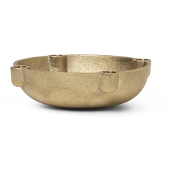 Kerzenhalter Bowl orange, Designer ferm LIVING, 3.7x14.6x14.6 cm