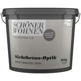 Schöner Wohnen FARBE Spachtelmasse »Trendstruktur«, Sichtbeton-Optik, grau