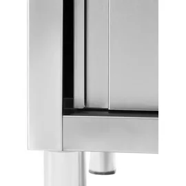 Royal Catering Spülenschrank 1 Becken - - Edelstahl 100 x 60 cm