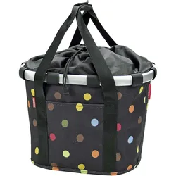 KLICKfix Fahrradkorb BIKEBASKET DOTS