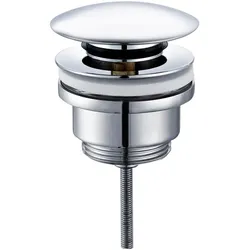 Oase Design Push-Open Ablaufventil Chrom