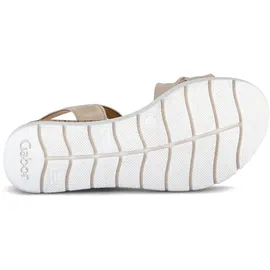 Gabor Plateau-Sandaletten Damen Beige 44