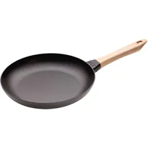 Staub Bratpfanne 28 cm schwarz mit Holzgriff