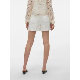 Vero Moda Vmlyra Hr Paperbag Shorts Weiß S