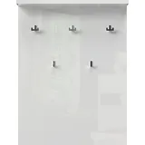 PLACES OF STYLE Garderobenpaneel Piano kristallweiß hochglanz