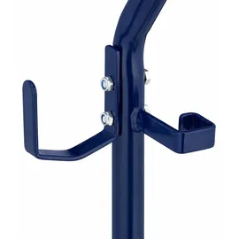 Relaxdays Transportwagen für Gasflaschen 3/5 kg Blau/Rot/Schwarz
