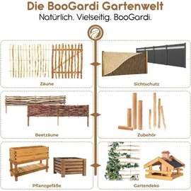 BooGardi Sichtschutzmatte 90 x 600 cm Beige Schilfrohr 1 St.