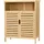 [en.casa] Bambus Badezimmerschrank Eslöv 81x65,5x31 cm