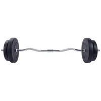 GYRONETICS E-Series SZ-Curlset 25 mm Kunststoff 30 kg, SCHWARZ|silber|SCHWARZ