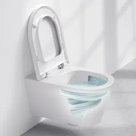 Laufen Kartell Wand-WC mit WC-Sitz Weiß matt