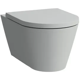 Laufen Kartell Wand-WC mit WC-Sitz Grau matt