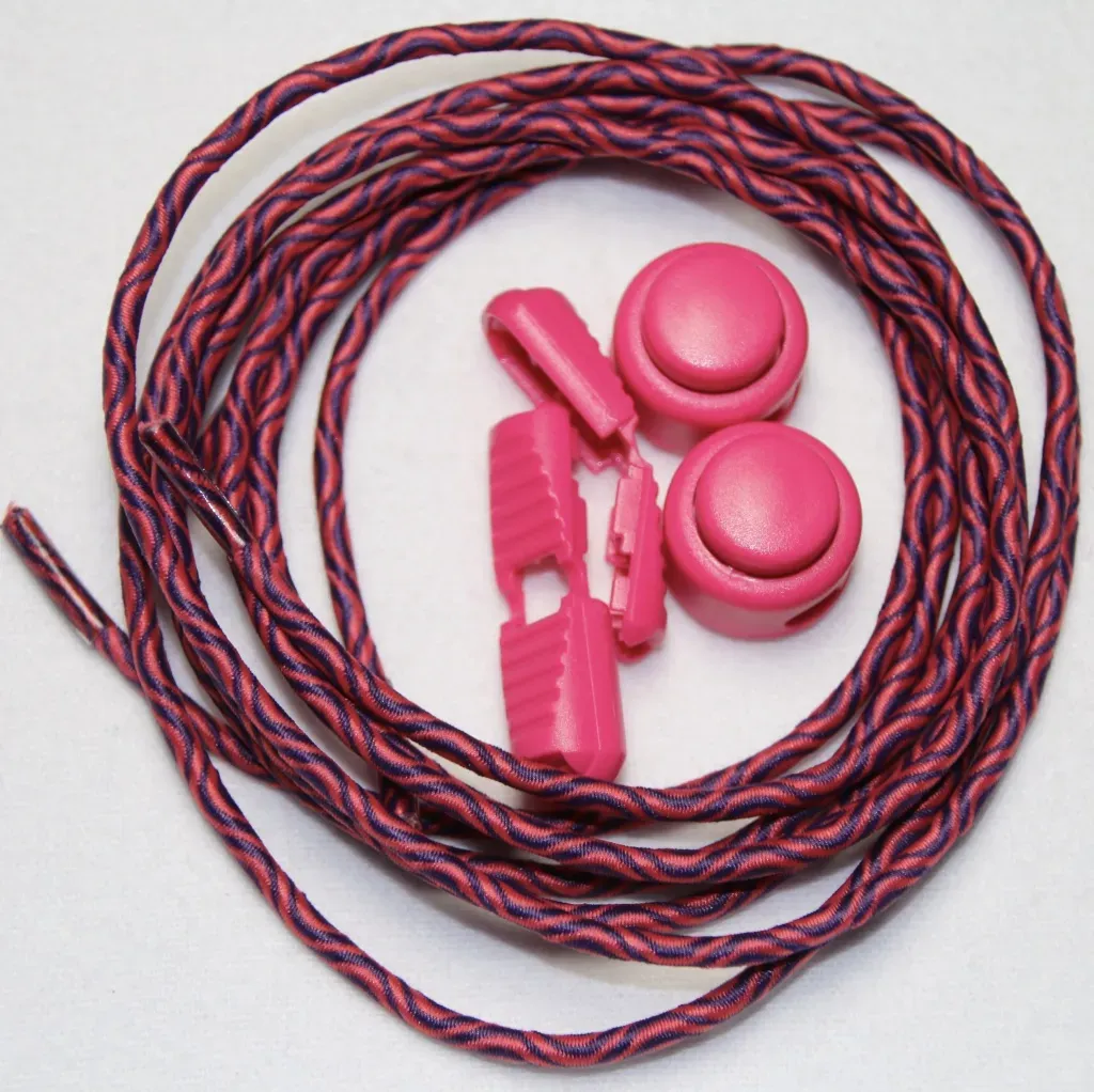_Sonstige Marken Laces with Lock Schnellschnürsystem - Wave  Pink