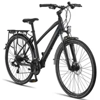 licorne bike gmbh Premium Touring Trekking Bike 28 Zoll RH 48 cm Damen schwarz