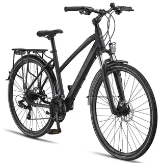 licorne bike gmbh Premium Touring Trekking Bike 28 Zoll RH 48 cm Damen schwarz