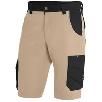 FHB Bermuda THEO Twill - beige;schwarz