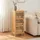 [en.casa] Ypäjä Beistellschrank 82 x 33 x 27 cm Bambus/beige