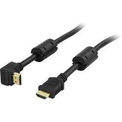 Deltaco HDMI-1030V, 3 m, HDMI Typ A (Standard), HDMI Typ A (Standard), Schwarz