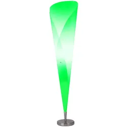 Elegante Stehleuchte mit RGB LED Leuchtmittel