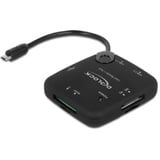 DeLOCK Micro USB OTG Card Reader + 3 Port USB Hub