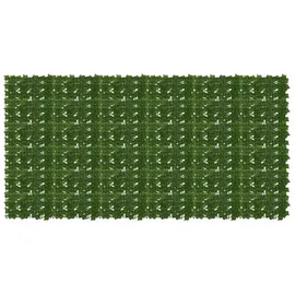 vidaXL Balkonverkleidung 300 x 150 cm Grün Polyethylen