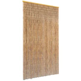vidaXL Insektenschutz Türvorhang Bambus 100 x 200 cm Braun