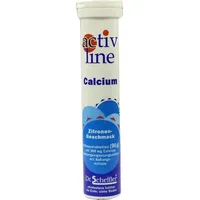 Rugard Cosmetics Activline Calcium Zitrone Brausetabletten