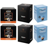 300er-Pack Testpaket Kaffeepads Toraldo - Motta Cialde di Caffè ESE 44 mm