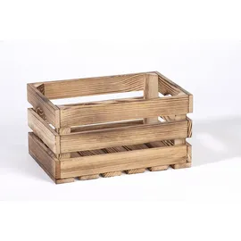 iWerk Holzkiste Geflammt S 34 x 23 x 18 cm 18-tlg.