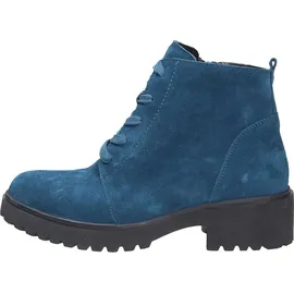 WALDLÄUFER Schnürstiefelette blau 37