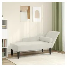 vidaXL Chaiselongue Loungesofa creme
