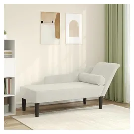 vidaXL Chaiselongue Loungesofa creme