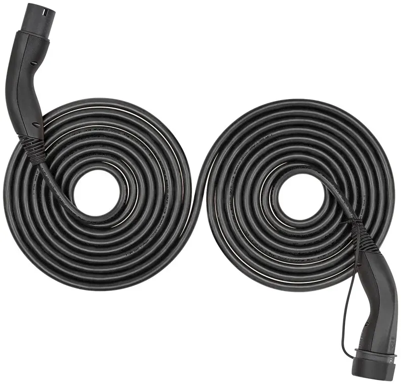 LAPP MOBILITY Selbstaufrollendes Ladekabel Typ 2, bis zu 22 kW, 7 m, schwarz - (5555934054) 32 A, 3-phasig, zum Laden von Hybrid- und Elektroautos mit Typ-2-Anschluss