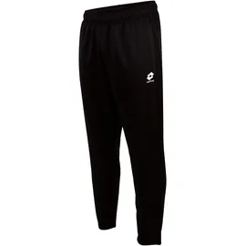 lotto LOTTO, Trainingshose schwarz M (48/50), Normalgrößen, (caviar), 100% Polyester, unifarben, lang, Hosen Trainingshose, - mit praktischen Eingrifftaschen