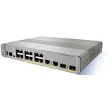 Cisco WS-C3560CX-8PC-S Managed Gigabit Ethernet (10/100/1000) Power over Ethernet (PoE) White network switch