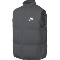 Nike FB7373-068 M NK TF CLUB PUFFER VEST Jacket Herren IRON GREY/WHITE Größe XS