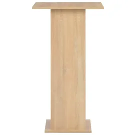 vidaXL Bartisch 60 x 60 x 110 cm Eichenbraun